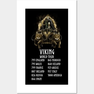 Pagan Norse Mythology - Goddess Freya - Viking World Tour Posters and Art